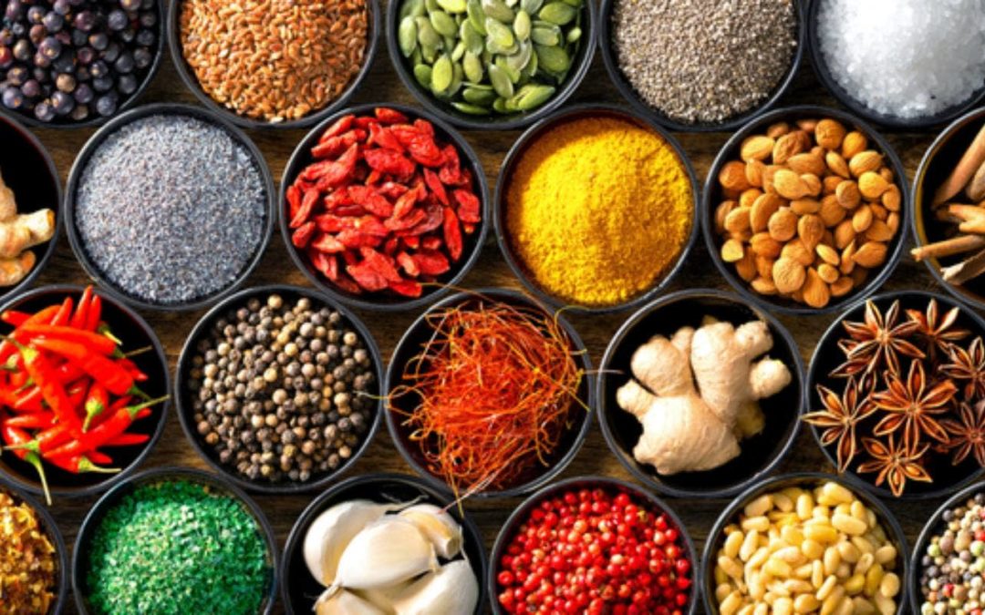 Les épices dans la cuisine